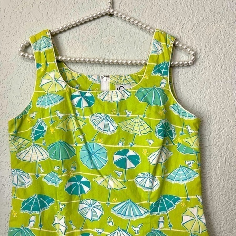 Lilly Pulitzer VTG Shift Umbrella Print Sundress 4 - Picture 4 of 4